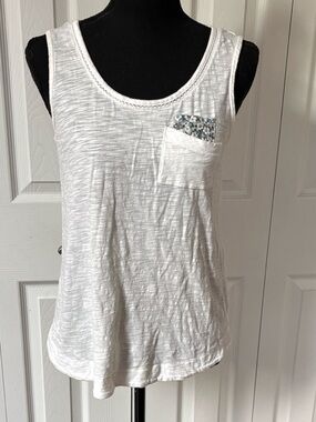 Anthropologie Pocket Tank Top